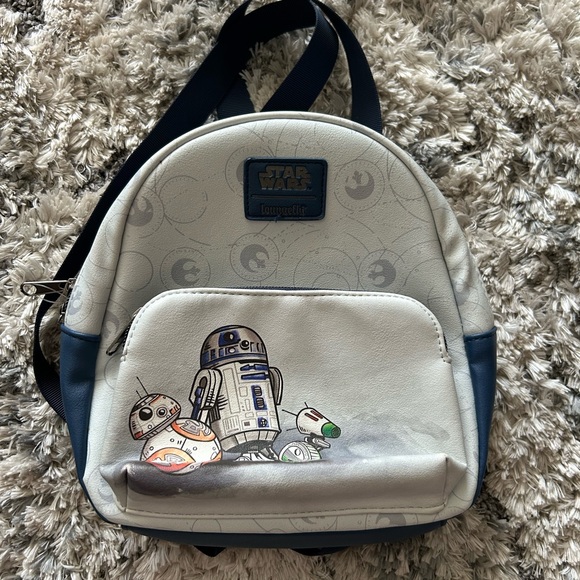 Loungefly Handbags - Star Wars Lounge fly Backpack. Comes from smoke free home.
